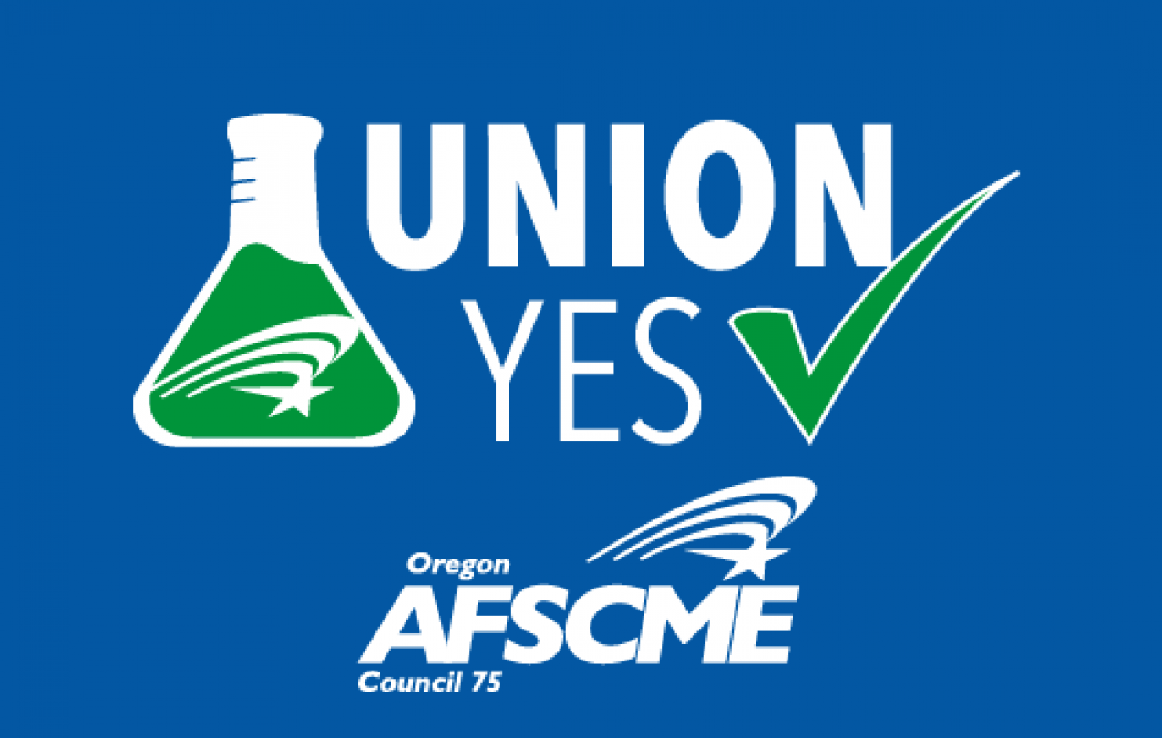 Union Yes Logo - OHSU Grad Workers United