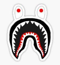 Bathing Ape Shark Logo - Bape Stickers | Redbubble