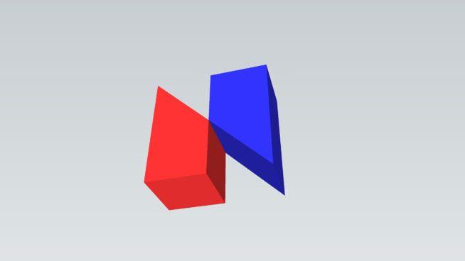 Blue NBC Logo - NBC Red Blue Logo | 3D Warehouse