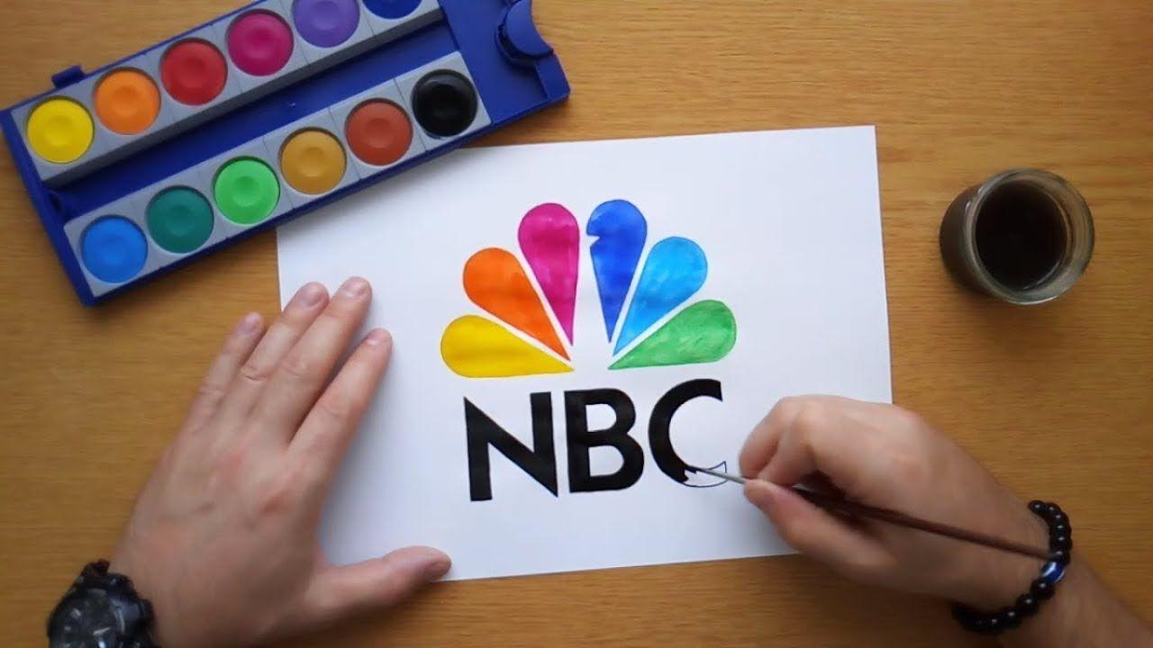 Blue NBC Logo - How to draw the NBC logo - YouTube