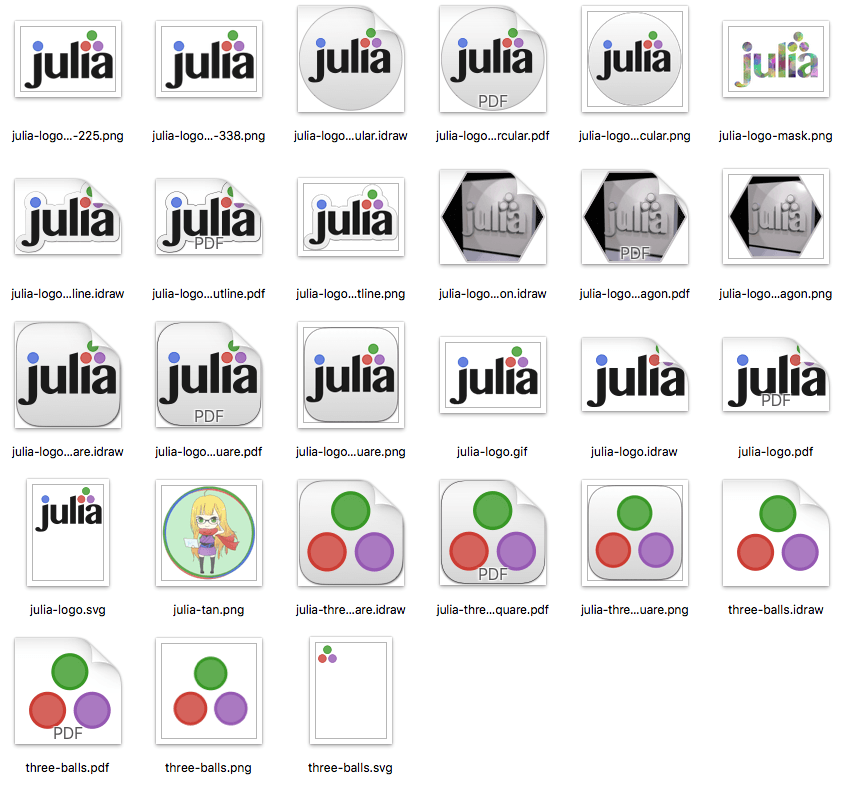 Julia Logo - Julia logo graphics - Community - JuliaLang