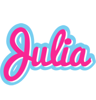 Julia Logo - Julia Logo. Name Logo Generator, Love Panda, Cartoon