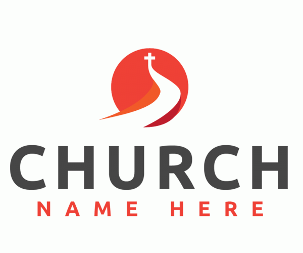 Red and Grey Church Logo - Best Church Logo Design for Inspiration & Ideas