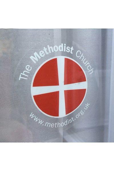 Red and Grey Church Logo - Branded products