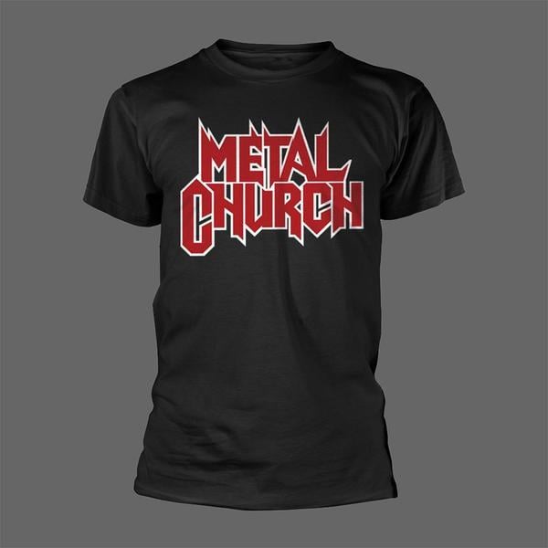 Red and Grey Church Logo - Metal Church (T Shirt)