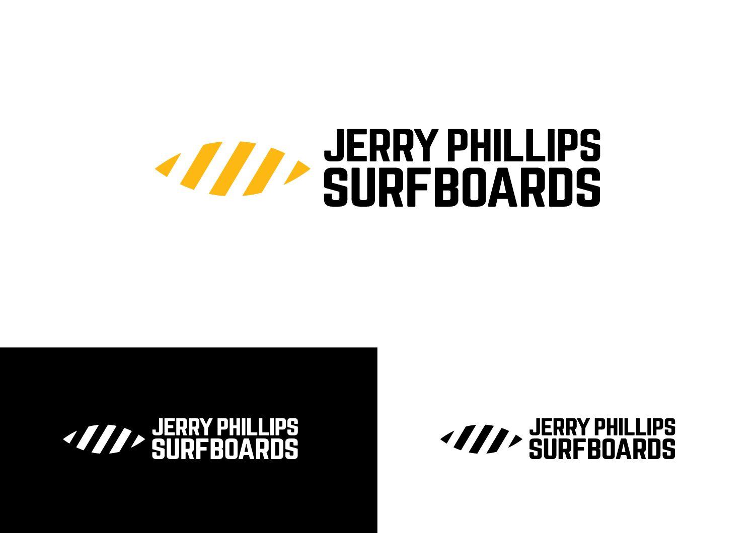 Surfboard Company Logo - Traditional, Masculine, It Company Logo Design for JERRY PHILLIPS ...
