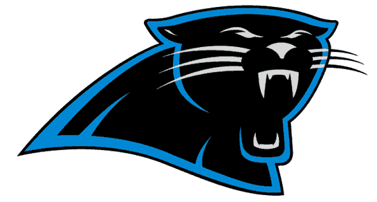Blue and Black Panther Logo - Carolina Panthers Primary Logo - National Football League (NFL ...
