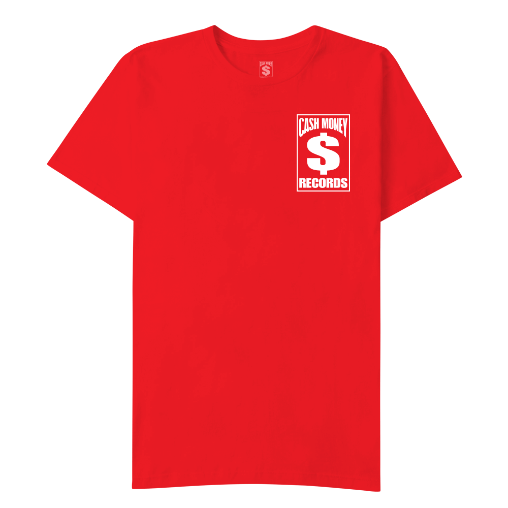 Cash Money Logo - Cash Money Logo Red T-Shirt – Cash Money Records | Store