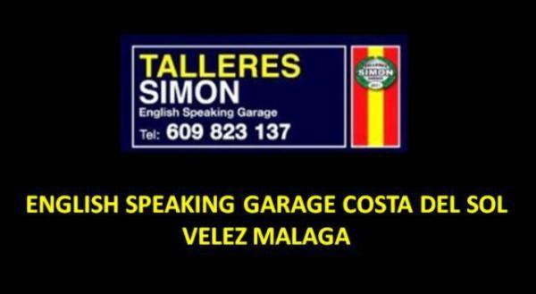 English Garage Logo - English Speaking Garage Servicing Velez Malaga