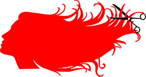 Red Hair Logo - Hair Salon Logo Vector (.EPS) Free Download