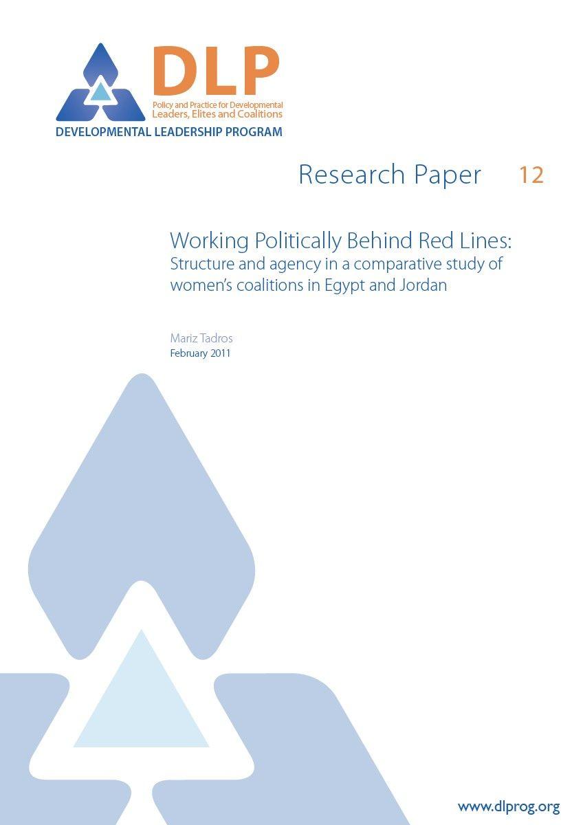 Woman with Red Lines Logo - A comparative study of women's coalitions in Egypt and Jordan