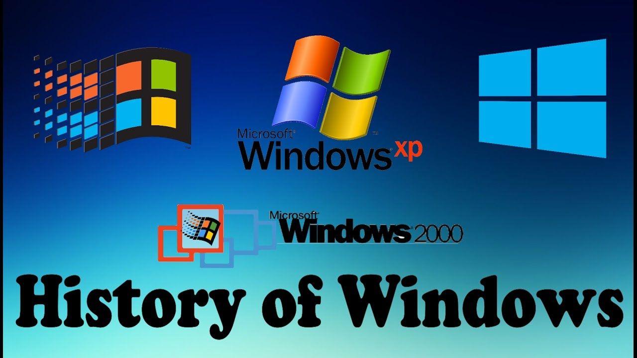 Windows 1.0 Logo - History of Windows (Windows 1.0 - Windows 10) - YouTube