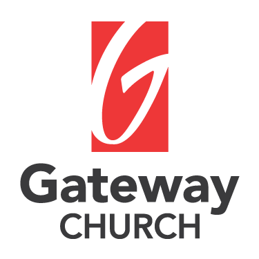 Red and Grey Church Logo - Gateway Church LOGO stacked. March of the Nations 2018 Israel