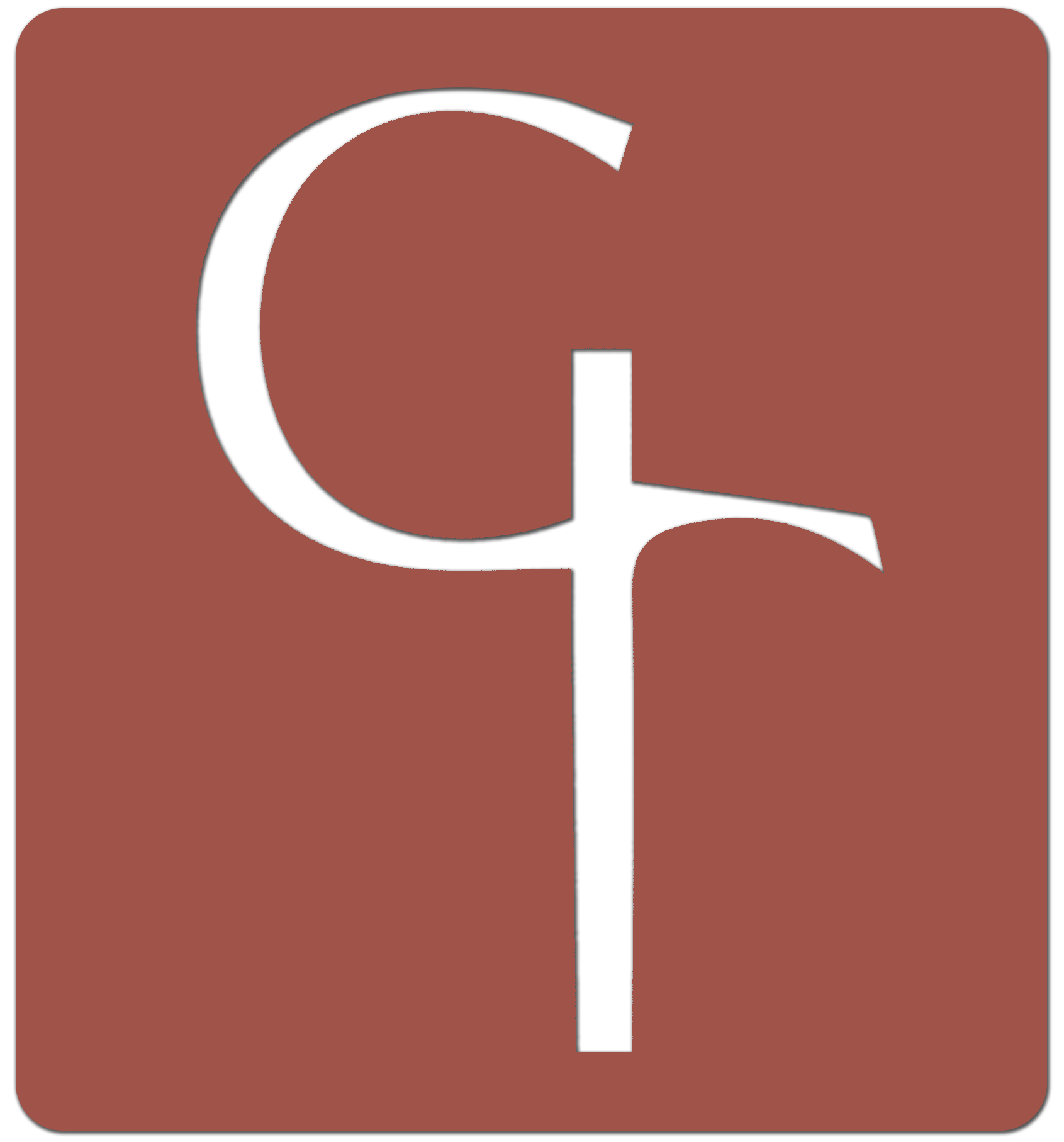 Red and Grey Church Logo - GF Church Logo red