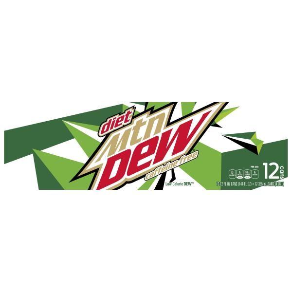 Diet Dew Logo - Mountain Dew Diet Soda, Caffeine Free : Publix.com