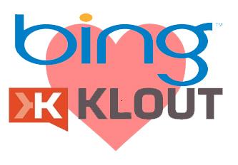 Bing First Logo - Bing Klout extends influence beyond social media | First Internet
