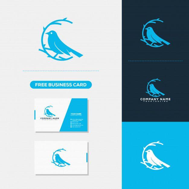 Birds Nest with Company Logo - Bird nest logo vector template Vector | Premium Download