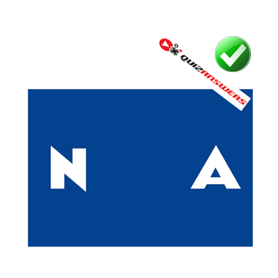 Blue and White N Logo - White Letters Blue Background Logo - Logo Vector Online 2019