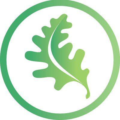 Red Oak Leaf in Circle Logo - The Oak Leaf on Twitter: 