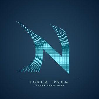 Blue N Logo - N Vectors, Photos and PSD files | Free Download