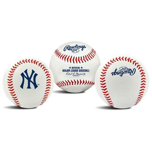 New York Yankees Team Logo - New York Yankees Team Logo Baseball by Rawlings