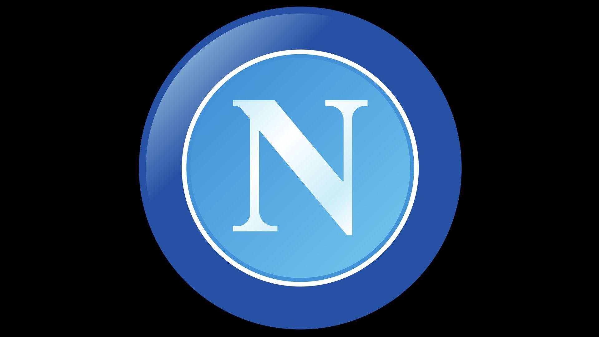 Blue N Logo - Napoli logo, Napoli Symbol, Meaning, History and Evolution