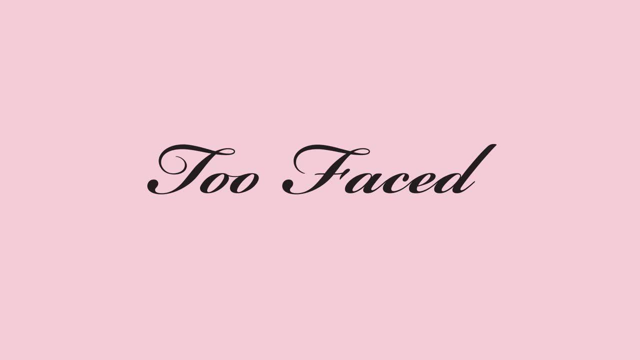 Too Faced Logo - Peach Lip Scrub and Cream Collection