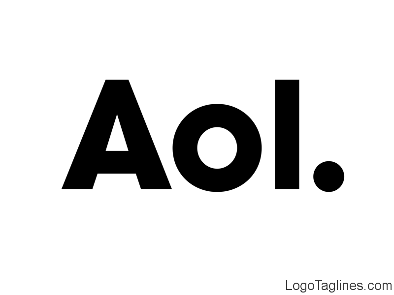 Aol.com Logo - AOL.com Logo and Tagline -