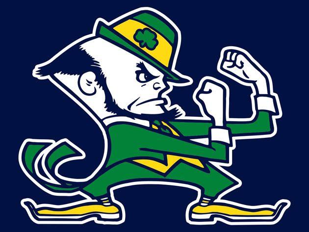 Notre Dame Logo - Conor McGregor just may be the personification of the Notre Dame logo