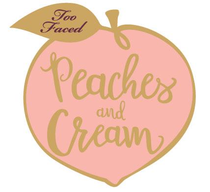 Too Faced Logo - Too Faced Peaches and Cream Launch Press Photo & Information