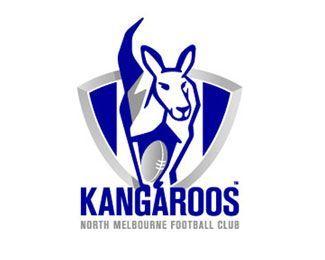 Kangaroos Football Logo - kangaroo-logo-australia3 | Logos inspired with Australian Popular ...