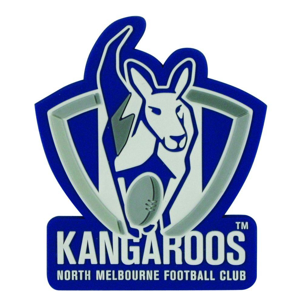 Kangaroos Football Logo - North Melbourne Kangaroos Logo Air Freshener