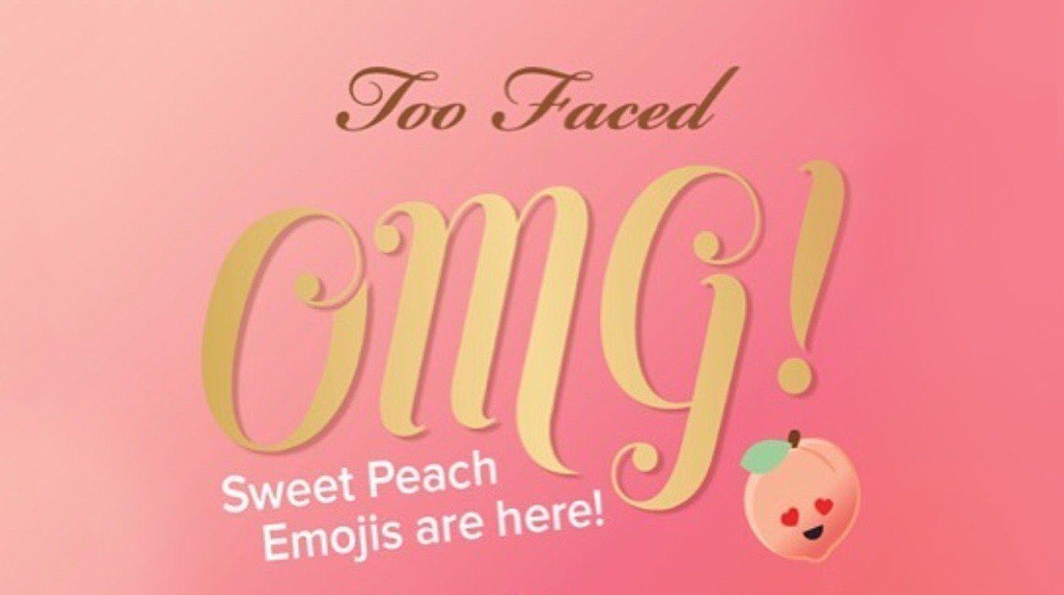 Too Faced Logo - Too faced sweet peach Logos