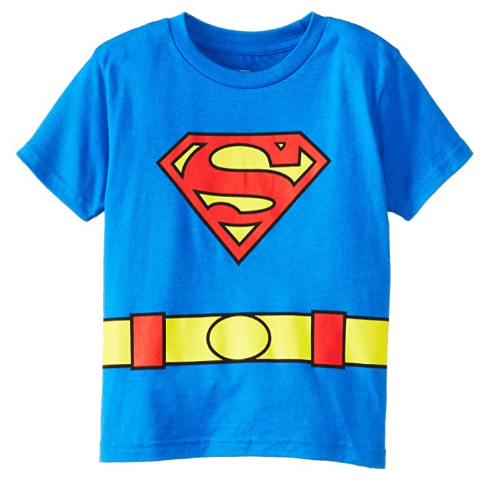 Superman Flower Logo - DC Comics Superman Logo Caped Toddler T-Shirt | Haunted Flower