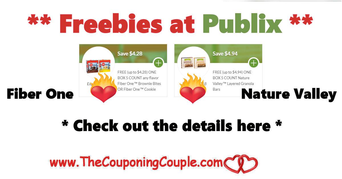Fiber One Logo - FREEBIES at Publix Fiber One & Nature Valley Clip Your Coupons Now