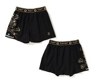 Aape Bones Logo - A BATHING APE Goods Men's - AAPE POPLIN UNDERWEAR TRUNKS BONE LOGO ...