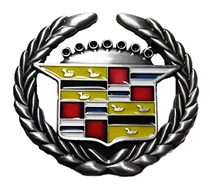 Cadillac Logo - Cadillac Logo Metal Enamel Belt Buckle: Everything Else
