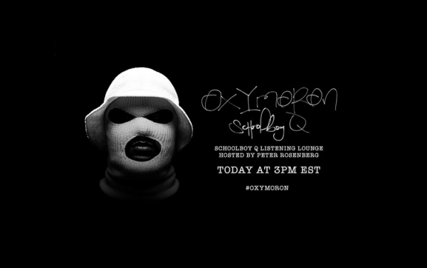 Schoolboy Q Logo - Live Stream: ScHoolboy Q 'Oxymoron' Listening Party with HOT 97