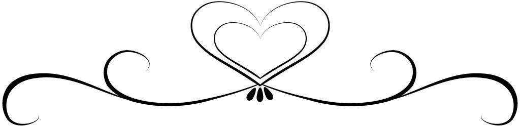 Heart Scroll Black and White Logo - Free Elegant Heart Cliparts, Download Free Clip Art, Free Clip Art ...