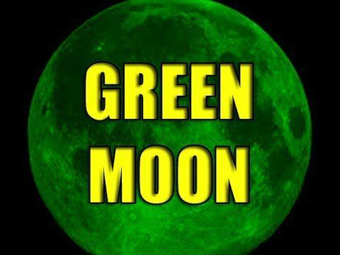 Green Moon Logo - Green Moon HISTORICAL ASTRONOMICAL EVENT FIRST GENUINE VIEW