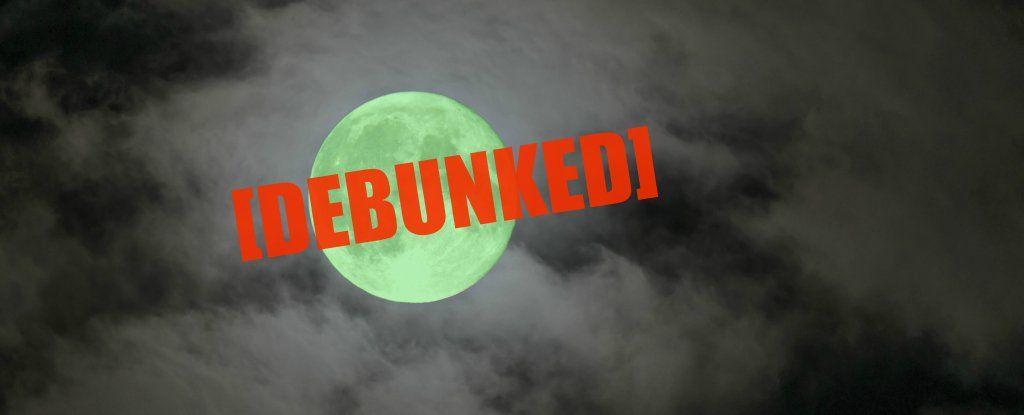 Green Moon Logo - Nope, The Moon ISN'T Going to Turn Green on Wednesday Night