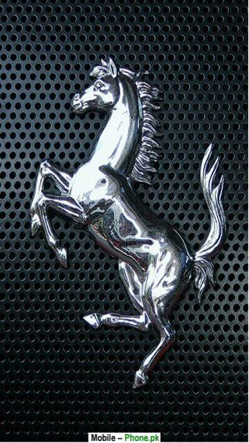 Ferrari Stallion Logo - Ferrari horse logo Wallpapers Mobile Pics