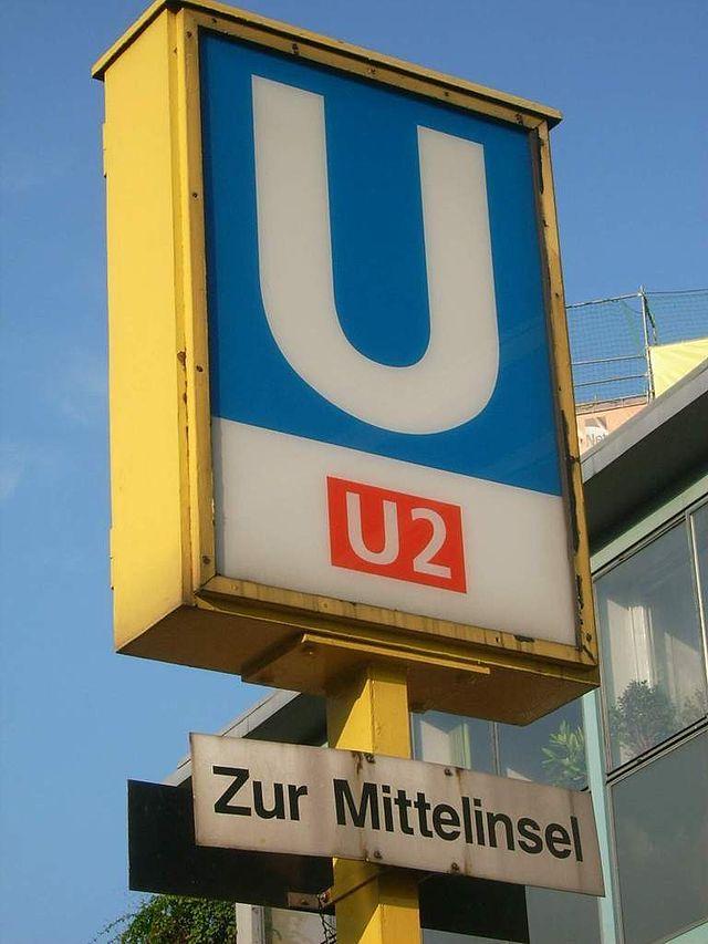 Berlin U-Bahn Logo - U2 (Berlin U Bahn)