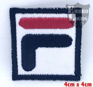 G Sports Logo - FiLA F Sports Logo Black Iron Sew-on Embroidered Patch Badge | eBay