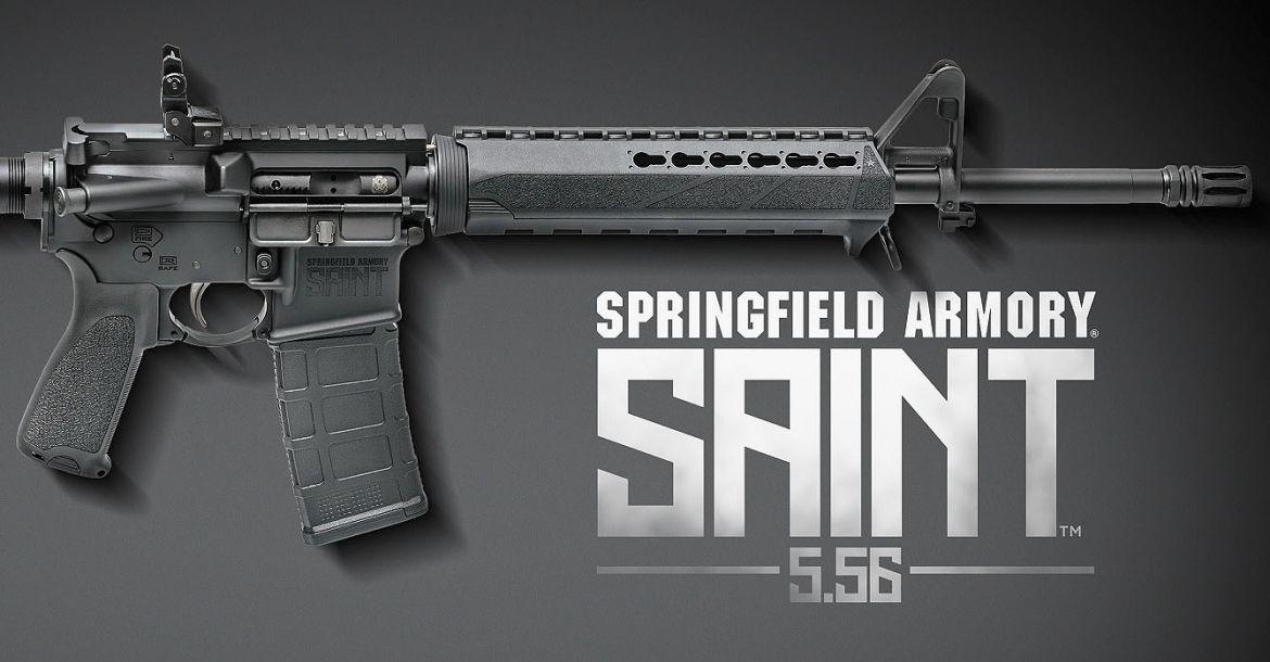 Springfield Armory Saint Logo - Springfield Armory SAINT, the new 5.56mm semiauto rifle | GUNSweek.com