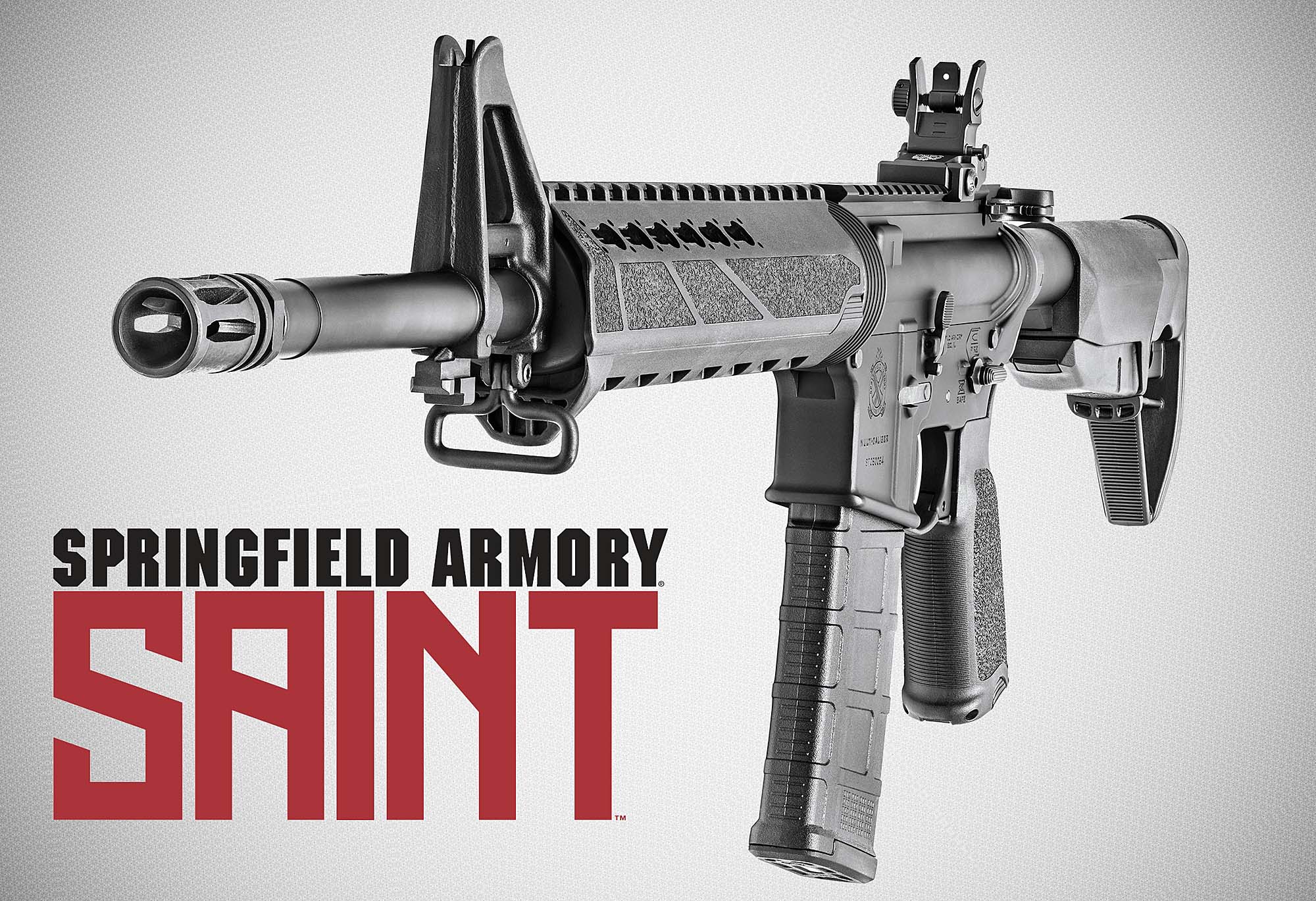 Springfield Armory Saint Logo - Springfield Armory SAINT, the new 5.56mm semiauto rifle