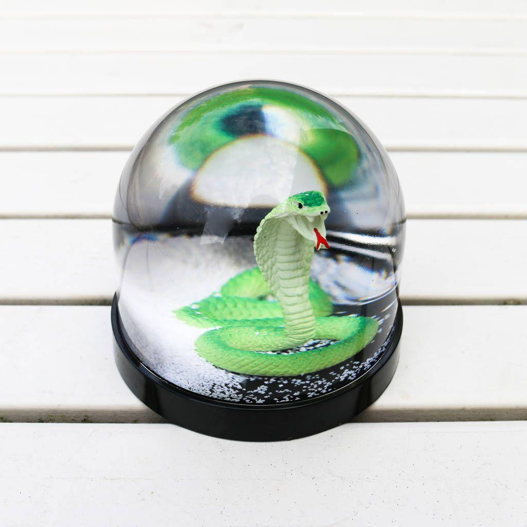 Snake with Globe Logo - snow globe, snake by bonnie and bell | notonthehighstreet.com