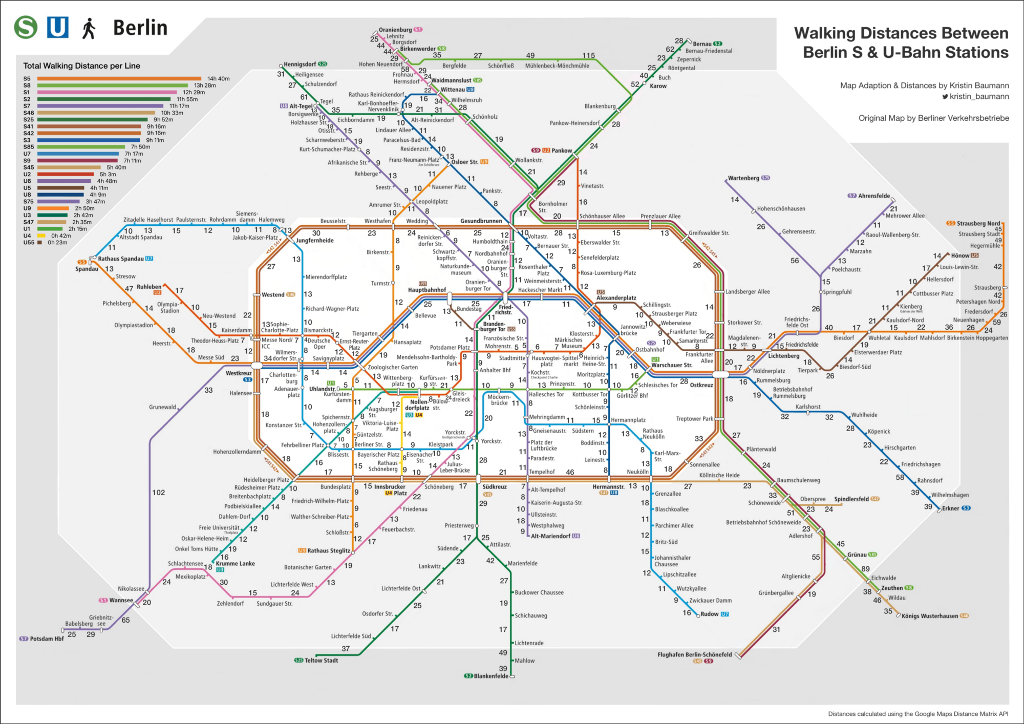 Berlin U-Bahn Logo - Walking The Berlin S & U Bahn Network