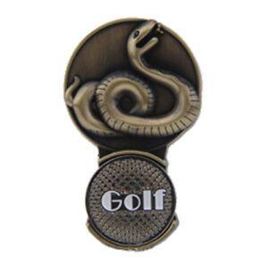 Snake with Globe Logo - Hat Commemorate Globe Golf 1 Pcs Zodiac snake Marker Supplies Clip ...
