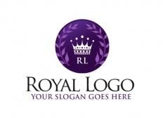 Purple Royal Logo - Royal Real Estate. Unique Stock Logo Online in Minutes, Create your